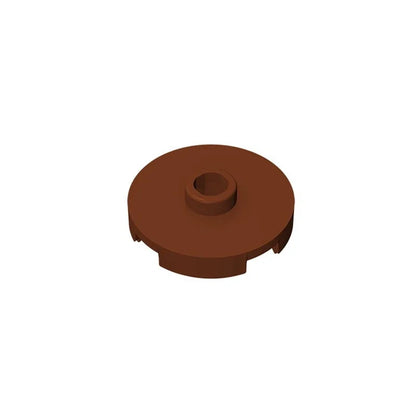 Gobricks GDS-1041 Tile Round 2x2 with Open Stud | Compatible Building Block for DIY Educational Kits