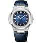 New Casual Business Fashion Quartz Wristwatches Rose Gold Clock Men Luxury Watch Automatic Watches Mens Black Relogio Masculino