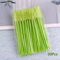Disposable Eyelash Brushes 50 Pack | Mascara Wands Applicator Spoolies for Lash Extensions