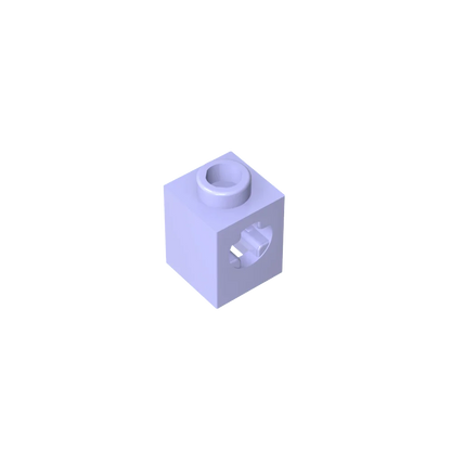 Gobricks GDS-2196 Technical Brick 1 x 1 with Axle Hole | Building Block for Lego