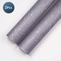 23.6 Floral Wrapping Paper Set | DIY Bouquet Wrap with Gold and Silver Accents