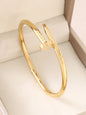 1pieces/set women's wedding jewelry party holiday Valentine's Day gift stainless steel bracelet plated with 18K gold bracelet