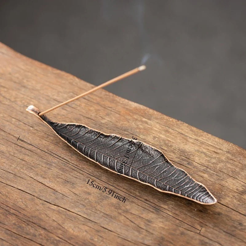 Creative Incense Holder Boat | Old Men Fishing Japanese Style Incense Stick Burner