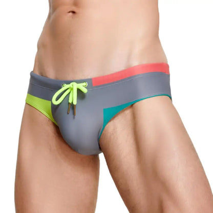 SEOBEAN Men's Swimwear Bikini Swimming Trunks