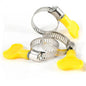 Adjustable Worm Drive Hose Clamps Set | 5-Pack Stainless Steel Pipe Clips
