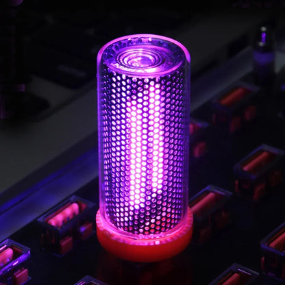 USB Plug-In Glass Bottle Night Light | Color-Changing Ambient Decor Lamp