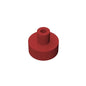 Gobricks Tile Round 1x1 with Bar and Pin Holder | Compatible Building Block