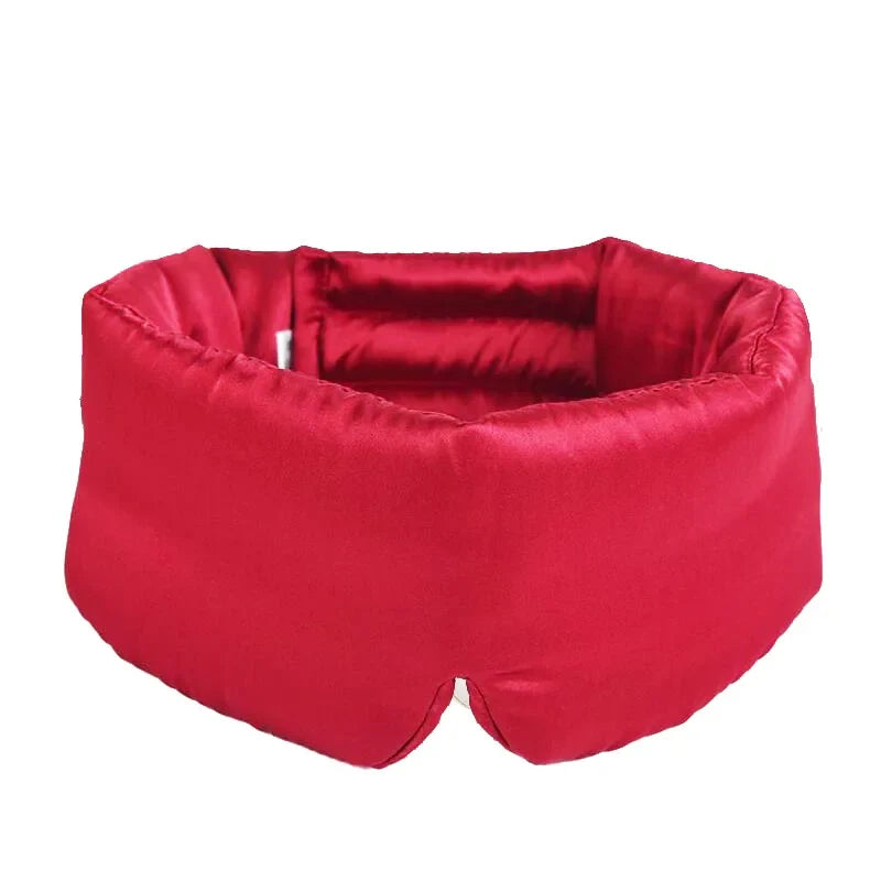 Imitated Silk Sleep Mask | Soft Pressureless Eye Cover for Deep Sleep