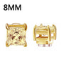 Fashion Crystal Magnetic Clip Ear Stud | Non Piercing Earrings for Men Women