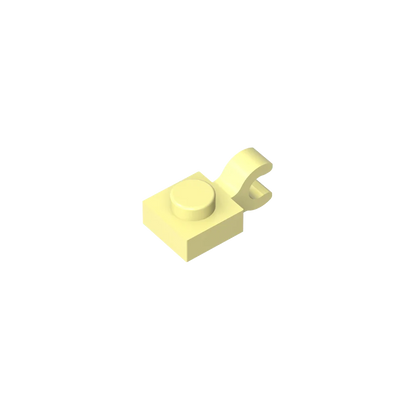 Gobricks GDS-813 1x1 Plate with Vertical Holder | Compatible with Lego 6019 and 61252