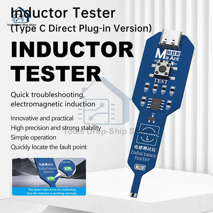 M093 Inductance Tester | Motherboard Coil Fault Detection Tool