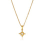 Stainless Steel Sun Sunflower Pendant Necklace For Women Gold Color Round Charm Clavicle Chain Necklaces Fashion Jewelry Gift
