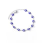 Hand Evil Eye Bracelet For Women Stainless Steel Zircon Bangle Sets Turkish Luxury Party Jewelry pulseras bijoux femme