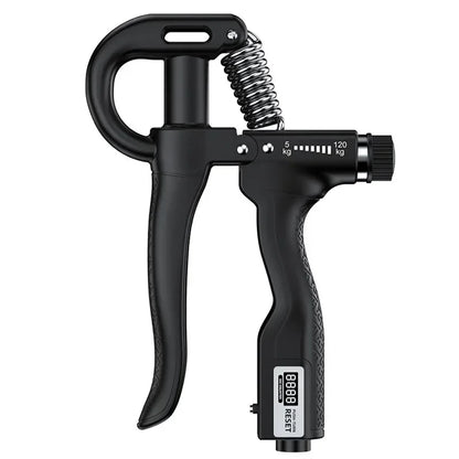 Adjustable Hand Gripper | 5-120 kg Heavy Finger Strengthener for Muscle Recovery