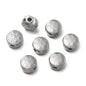 10Pcs/Pack Stainless Steel Various Shape Gold Steel Color Texture Spacer Beads for DIY Bracelet Jewelry Making Accessories