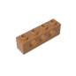 Gobricks GDS-625 Technical Brick 1x4 3-Hole | Compatible with Lego 3701