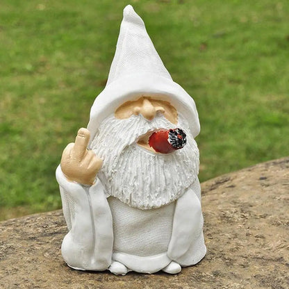 Smoking Garden Wizard Gnome