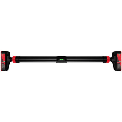 Strength Training Pull-up Bars with Level Gauge 69-92cm Adjustable Width 200kg Max Load Capacity Chin Up Bar For Doorway