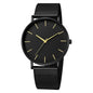RUNERR Ultra Thin Quartz Watch | Minimalist Business Casual Mesh Strap