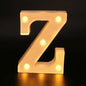 16cm Letter LED Night Light | Alphabet Luminous Decorative Lamp for Party