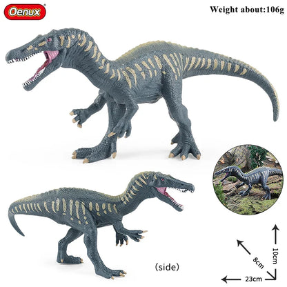 Oenux Jurassic Dinosaurs Action Figures Set | 5 Realistic PVC Models Collection Toy