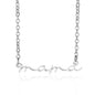 MAMA Pendent Necklaces for Women Gold Color Link Chain Stainless Steel Necklace 2025 Trend Female Choker Jewelry Gift