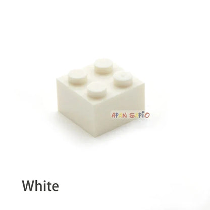 60pcs DIY Building Blocks Thick Figures Bricks 2x2 Dots | Educational Creative Toy for Children