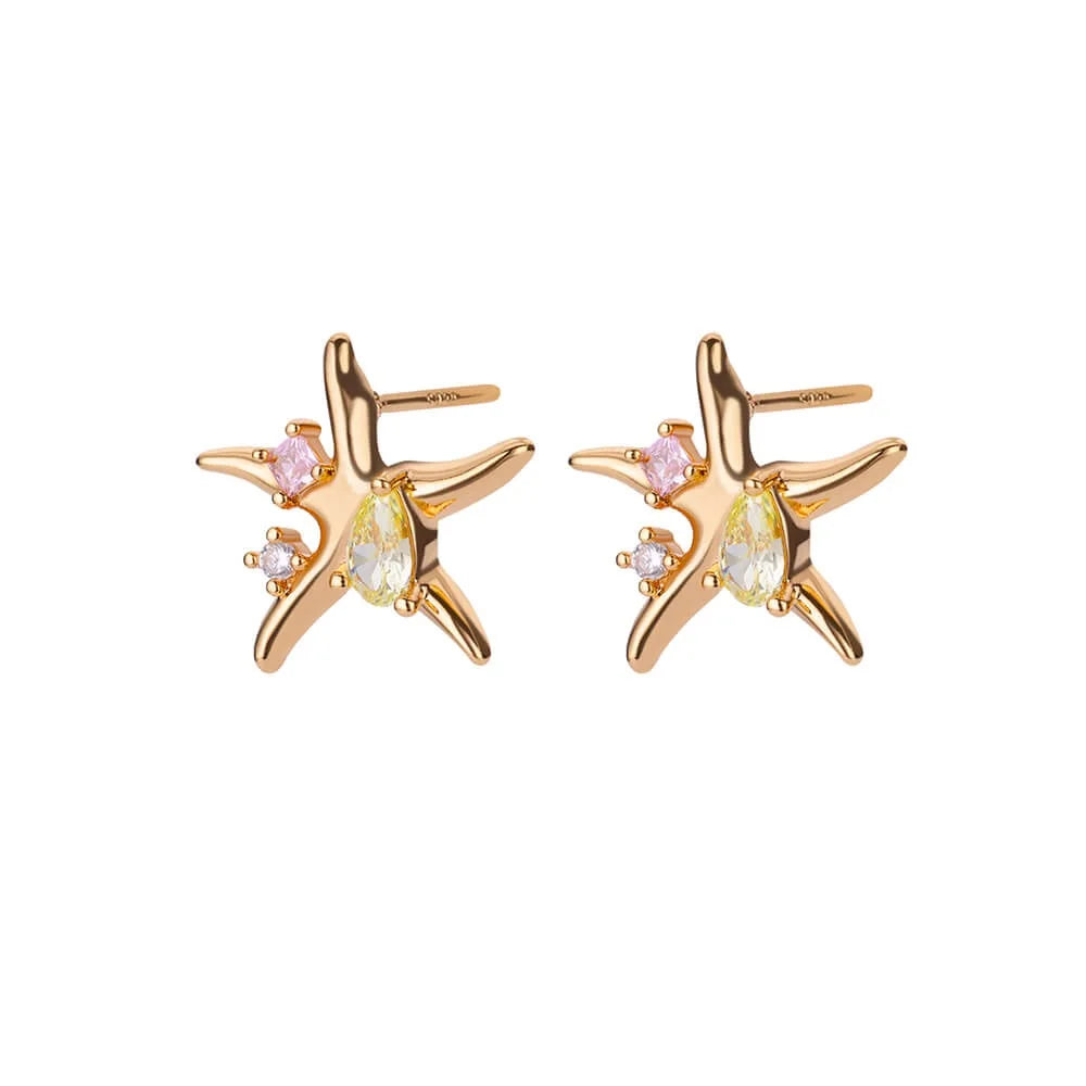 Trendy C-Shape Earrings For Women Stainless Steel Geometric Piercing Stud Earring 2024 New Fashion Party Jewelry Accessories