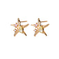 Trendy C-Shape Earrings For Women Stainless Steel Geometric Piercing Stud Earring 2024 New Fashion Party Jewelry Accessories