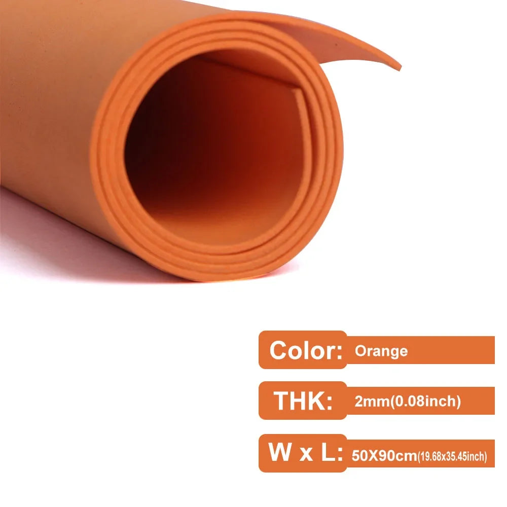 2mm Thick Multicolor EVA Foam Paper Sheet | 50x90cm DIY Craft Foam