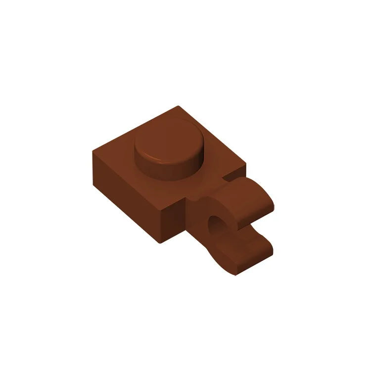 PLATE 1X1 W/HOLDER VERTICAL Building Block | Compatible with Lego 6019 61252