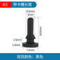 Solid Silicone Rubber Caps 2mm to 16mm T Type Plug Cover Snap-on Gasket Blanking End Caps Seal Stopper