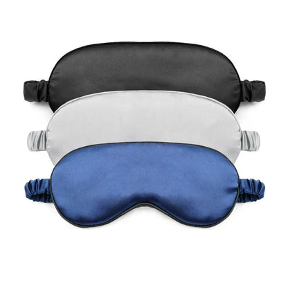 Women Imitated Silk Sleep Eye Mask | Portable Travel Blindfold for Restful Sleep