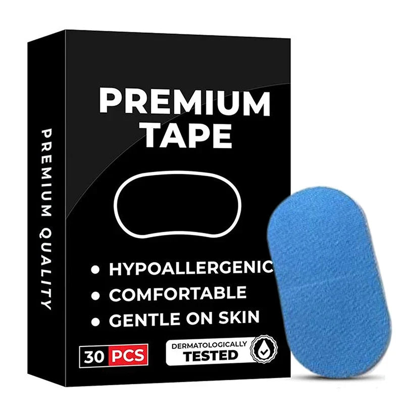30 Pcs Anti Snoring Mouth Tape for Better Sleep | Medical Grade Nasal Strips