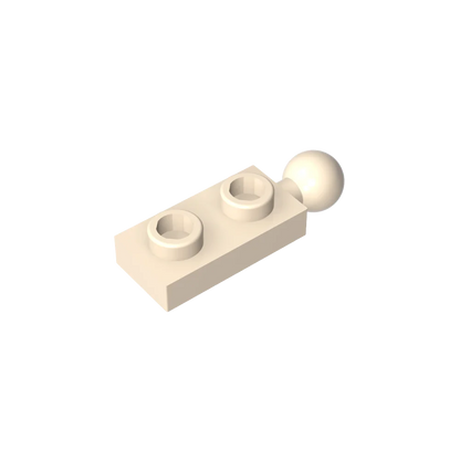 Gobricks GDS-852 Plate Modified 1 x 2 with Tow Ball on End | Building Block for DIY Creations
