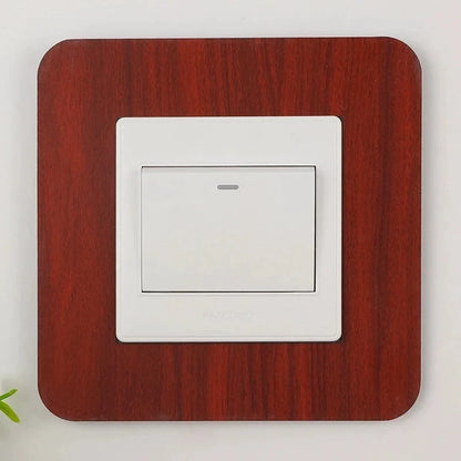 1pc Simple Anti-Dirty Switch Protective Cover | Non-Adhesive Dustproof Outlet Wall Sticker