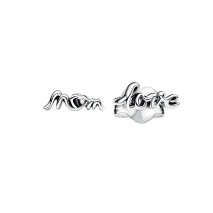 European New 925 Silver Butterfly Flower Stud Earrings, Fit Women's Festival Exquisite Charm Jewelry Gifts
