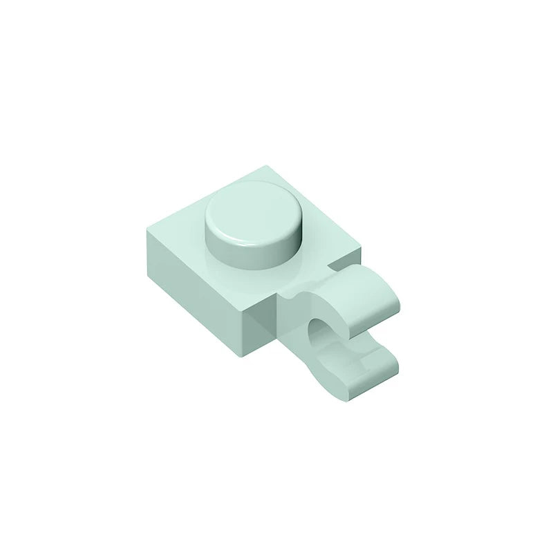 PLATE 1X1 W/HOLDER VERTICAL Building Block | Compatible with Lego 6019 61252