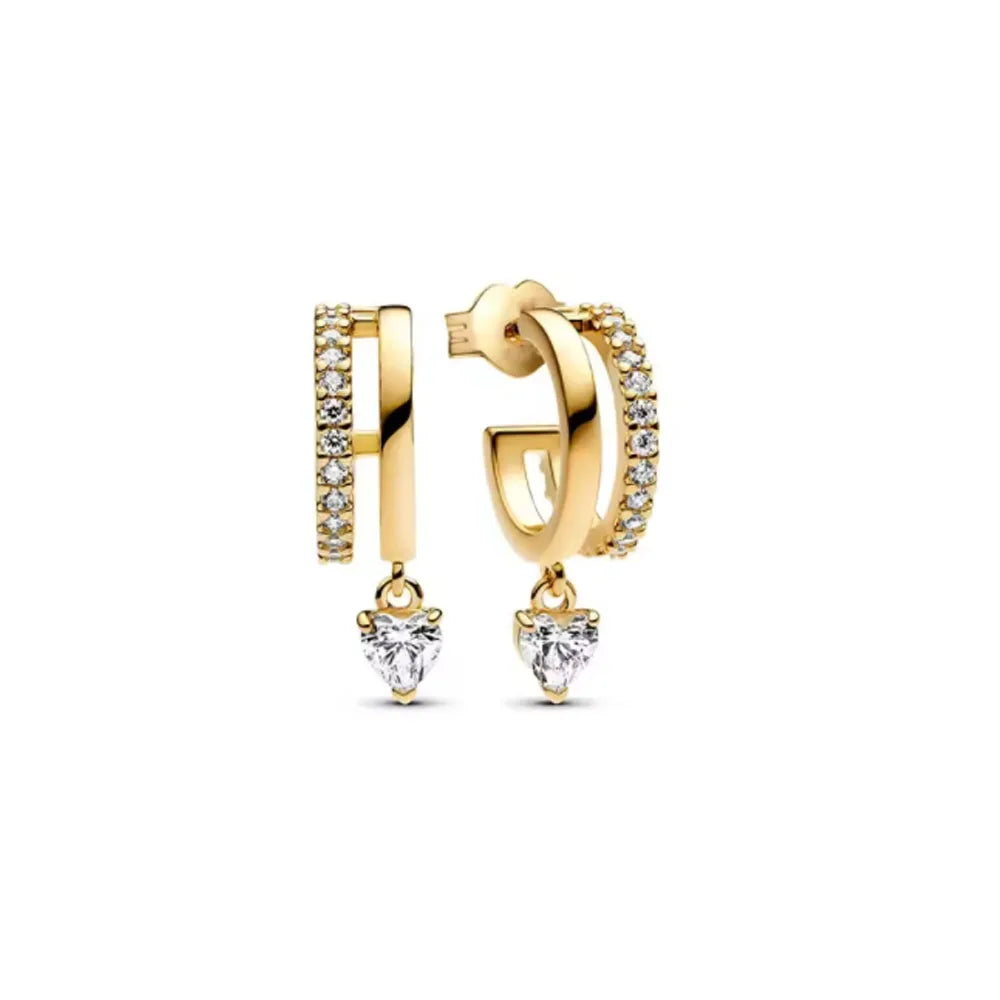 European New 925 Silver Butterfly Flower Stud Earrings, Fit Women's Festival Exquisite Charm Jewelry Gifts