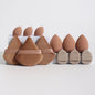 12pcs Makeup Sponge Set | Velvet Triangle Powder Puff for Foundation