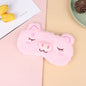 Plush Cat Eye Mask for Sleep | Soft Travel Blindfold