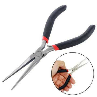 Multi-Tool Long Nose Plier | Precision Needle Nose Pliers for Repair and Craft