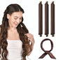 Satin Heatless Hair Curlers | Overnight No Heat Curling Rod Set