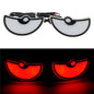 2PCS Car LED Demon Eye Light | Universal Dynamic Strobe Turn Signal Decorative Lights