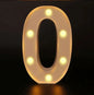16cm Letter LED Night Light | Alphabet Luminous Decorative Lamp for Party