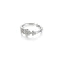 Stainless Steel Exaggerated Big Flower Rings For Women Gold Color Sunflower Finger Ring Female Fashion Aesthetic Jewelry Gift