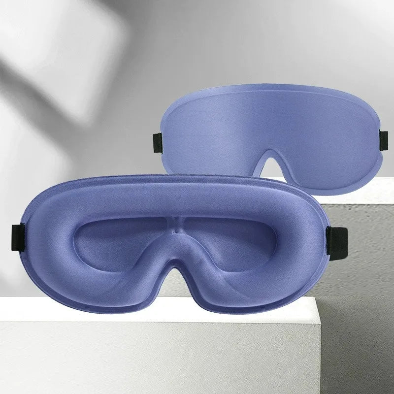 Travel 3D Sleeping Mask | Blockout Light Sleep Aid with Memory Foam