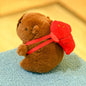 Capybara Plush Keychain | Cartoon Bag Pendant and Car Keyring