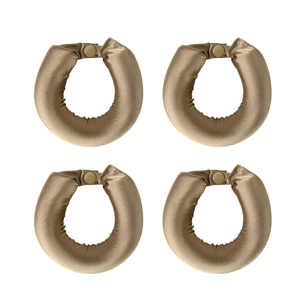 Satin Heatless Hair Curlers | Overnight Flexi Rods for Soft, No-Heat Curls