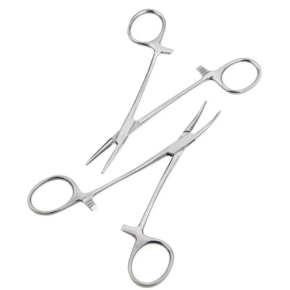 Multifunctional Hemostatic Forceps | Stainless Steel Surgical Clamp for Fishing, Arts & Crafts